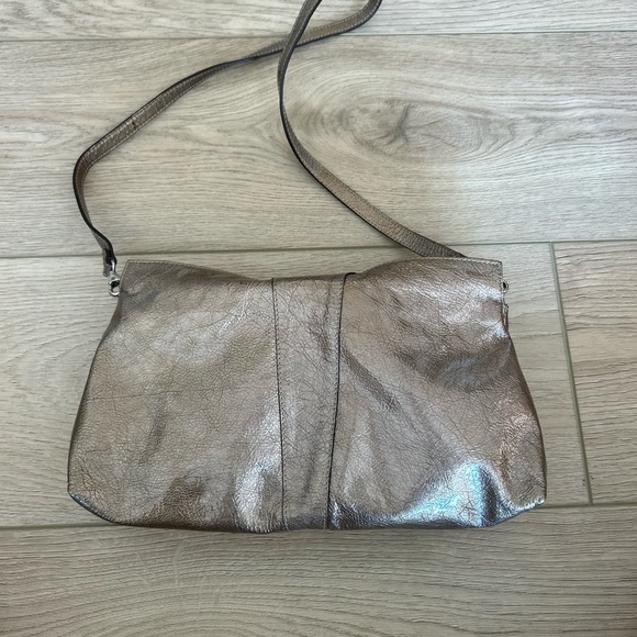 NWOT Nuovedive Italian Genuine Leather Shoulder Bag - Picture 5 of 5